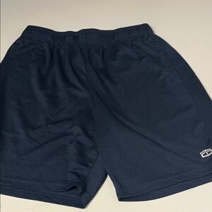 Tap out Large Navy Blue Elastic Pull On Athletic Basketball Shorts